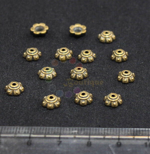 Bronze  Bead Cap