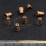 10*7mm copper bead cap