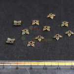 7mm copper bead cap 25pcs per pack