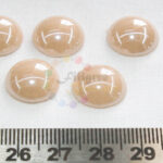 15mm plastic  round cabochons (N)