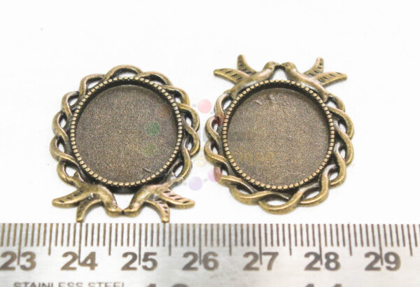 Bronze Cabochons Settings