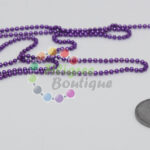 2mm Purple Pink Ball Chain of 100cm