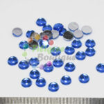 8mm Blue Cabochons approx 49pcs