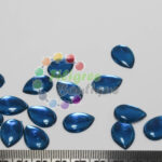 18x13mm Dark Blue Cabochons approx 15pcs