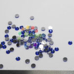 6mm Royal Blue Cabochons approx 130pcs