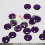 15mm Purple Cabochons approx 13pcs
