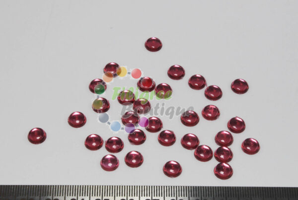 5mm  Pink Cabochons approx 152pcs