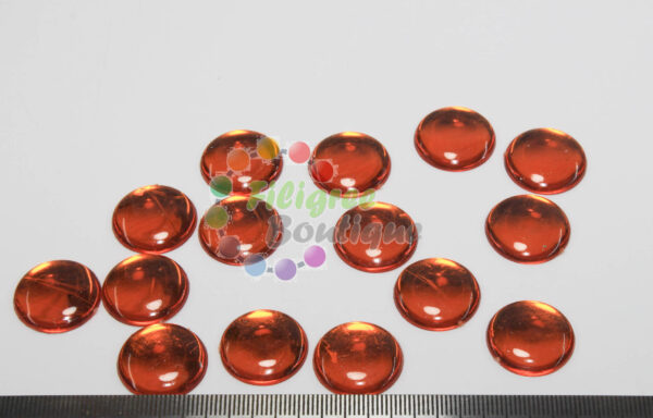 20mm Orange Cabochons approx5pcs