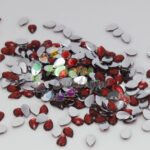 6x4mm Red Cabochons approx 400pcs