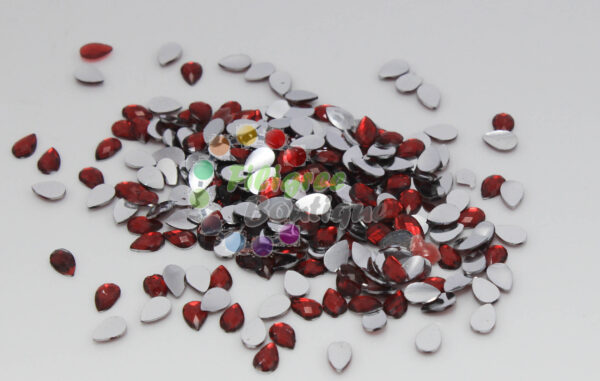6x4mm Red Cabochons approx 400pcs