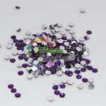 4mm Purple Cabochons approx350pcs