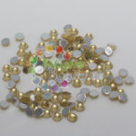 4mm Gold Cabochons approx350pcs