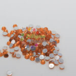 4mm Mustard Yellow Cabochons approx350pcs