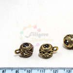 14*19*10mm antique gold  drum bails