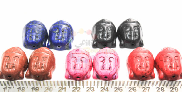 synthetic turquoise beads 20*30mm