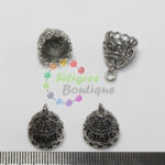 Antique Silver Jhumka Base