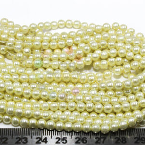 5mm Round Acrylic Pearl