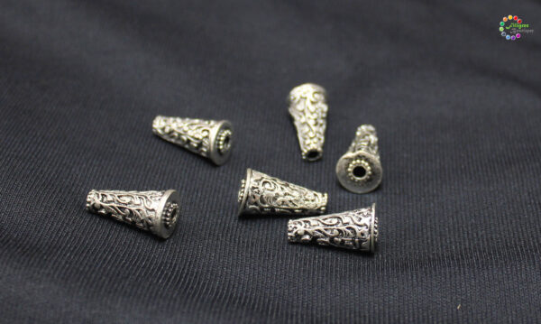 20x15mm Silver Bead Cap