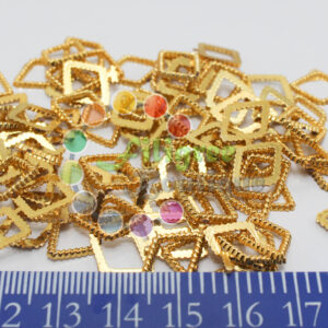 Bead Frame Acrylic -  15mm Dimond Design 10gram pack