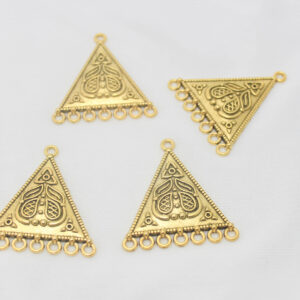 40x35mm Gold Chandelier Link
