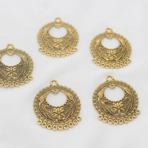 35x30mm Gold Chandelier Link