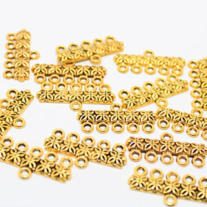 Antique Gold Chain Link, Size: 25x10mm