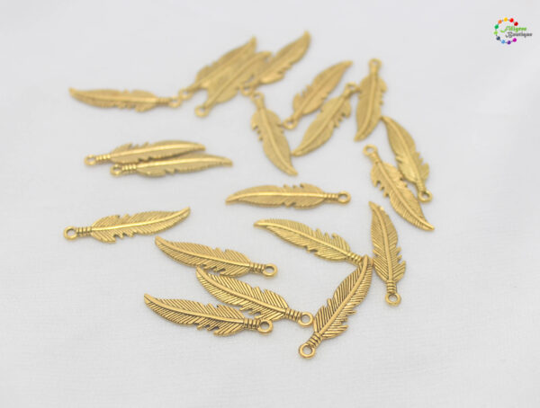 Antique Gold Charm