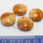 Smooth Dot mix - Yellow - 22mm