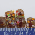 Smooth Dot mix - Red  - 12mm