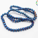 4mm Electroplate Glass Bead Strands