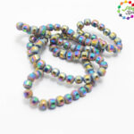 4mm Electroplate Glass Bead Strands