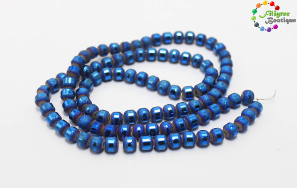 6mm Electroplate Glass Bead Strands