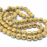 8mm Electroplate Glass Bead Strands