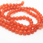 8mm Crackle Glass Beads Strands