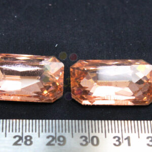 28*20mm pink rhinestone cabochons