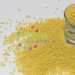 Yellow Opaque Seed Beads - "0" Size - 20gm Pack