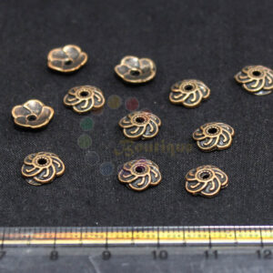 8mm copper bead cap
